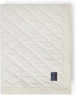 LEXINGTON Tagesdecke Quilted Organic Cotton Velvet Snow White (160x240) 12340100-1100-BS10