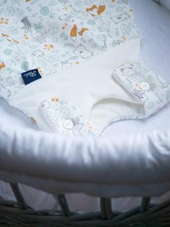 Alvi Baby-Mäxchen Schlafsack 3-teilig Design Baby Forest (Größe 50/56)