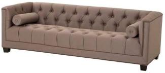Casa Padrino Designer Sofa Taupe - Luxus Kollektion