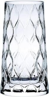 Pasabahce 420855 4-Teilig Trinkgläser Cocktail Saftglas Alkoholglas Gläser-Set