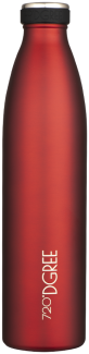 720°DGREE Trinkflasche Isolierflasche Edelstahl 1000ml Doppelwandig milkyBottle imperial red