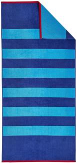 Dyckhoff Strandtuch Aquarius blau | 80x180 cm