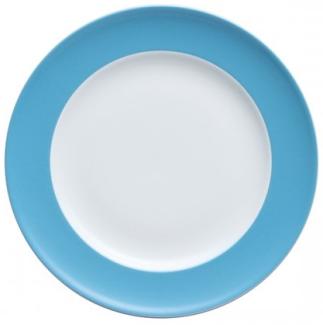Thomas Sunny Day Frühstücksteller, Kuchenteller, Teller, Porzellan, Waterblue / Blau, Spülmaschinenfest, 22 cm, 10222
