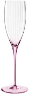 Leonardo Sektglas Poesia, Sekt Glas, Champagnerglas, Champagner, Kristallglas, Rose, 250 ml, 022377