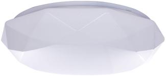 LED Deckenleuchte, rund opal weiß, D 39 cm