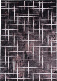 Kurzflor Teppich Clara rechteckig - 160x230 cm - Pink