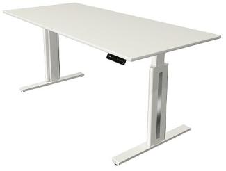 Kerkmann Move 3 Schreibtisch Steh und Sitztisch fresh (B) 180 x (T) 80 cm anthrazit