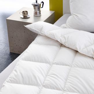 Häussling Select Daunendecke Kassettenbett 6x7 Karo multi sleep warm