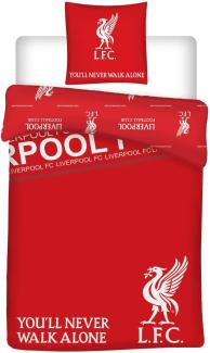 Liverpool FC Bettbezug - Single - 140 x 200 cm - Rot