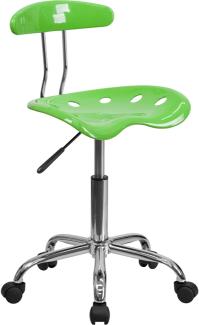 Flash Furniture Bürostuhl, apfelgrün, 41. 91 x 43. 18 x 88. 27 cm