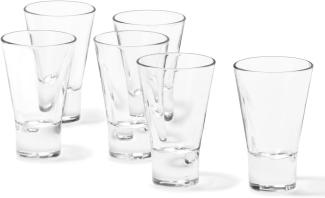 Leonardo Gilli Avernabecher 6er Set, Schnapsglas, Pinnchen, Shotglas, Glas, 150 ml, 86584