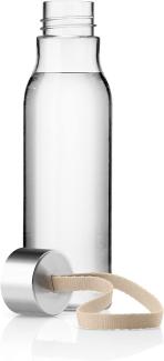 Eva Solo Trinkflasche, Sportflasche, Wasserflasche, Wasser Flasche, BPA-freier Kunststoff/ Edelstahl, Soft Beige, 500 ml, 503046