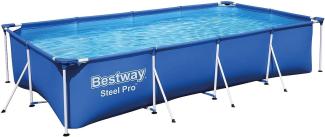 Bestway Steel Pro 56424 5700 l Gerahmter Pool Blau 34 7 kg