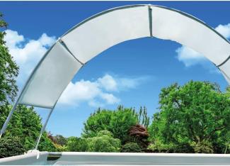 Intex Sonnendach Sonnenschutz Pool Canopy für Frame Pools 28054