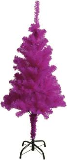 Weihnachtsbaum 150cm violett künstlicher Tannenbaum Kunsttanne Christbaum Deko