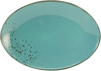 CreaTable 20370 Nature Collection Platte oval 35 cm WATER