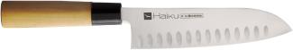 Chroma Haiku Original Santoku mit Kullenschliff 17 cm