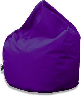 PATCH HOME Patchhome Sitzsack Tropfenform - Lila für In & Outdoor XXXL 480 Liter - mit Styropor Füllung in 25 versch. Farben und 3 Größen