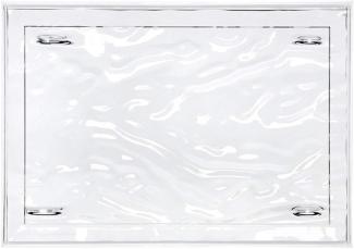 Kartell 01200B4 Dune Tablett, Plastik, Kristall, 46 x 32 x 2,5 cm