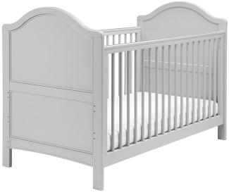 Toulouse 3 in 1 Kinderbett, Kleinkindbett und Schlafcouch grau 146 cm
