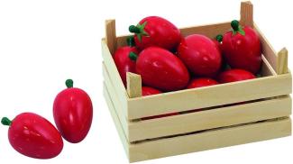 Goki 51668 - Kaufläden und Zubehör - Erdbeeren, Obstkiste