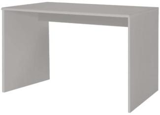 Phoenix Schreibtisch, Automeallic-Lackierung Miami, Grau Metallic, 120 x 74 x 65 cm