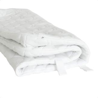 AM Qualitätsmatratzen | Hochwertiger Organic Cotton Matratzenbezug 90x200x18 cm - Ersatzbezug