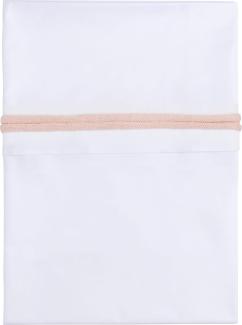 Baby's Only Classic Babylaken Weiß / Blush 80 x 100 cm Rosa 1