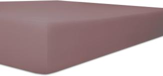 Kneer Easy-Stretch Jersey Spannbetttuch, Farbe:62 Flieder;Größe:180x200-200x220 cm
