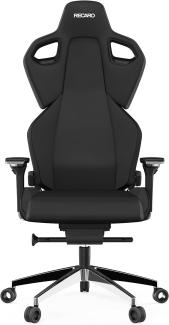 RECARO Exo Platinum Gaming Chair - ergonomischer, höhenverstellbarer Gaming Seat der Extraklasse - Black & Black