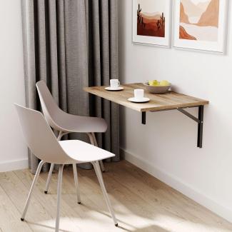 mikon 60x50 | Wandklapptisch Klapptisch Wandtisch Küchentisch Schreibtisch Kindertisch | TRÜFFEL