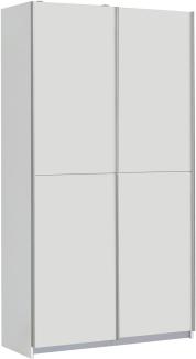 Schwebetürenschrank >Elene< in Weiß - 120x190. 5x42cm (BxHxT)