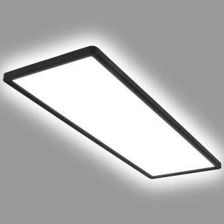 Briloner LED Panel Slim 58 cm, schwarz, ultraflach