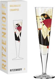 Ritzenhoff 1071028 Champagnerglas #28 GOLDNACHT Samy Halim 2022