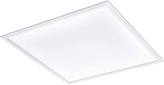Eglo 32813 LED-Panel Deckenleuchte SALOBRENA 1 m. 59,5 x 59,5cm in weiß mit Schweberahmen