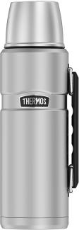 Thermos Isolierflasche 'King', 1, 2 L, edelstahl