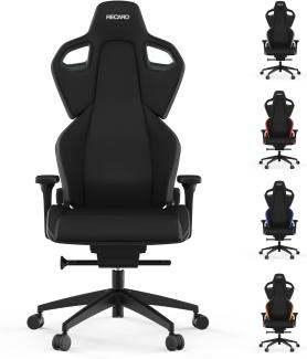 RECARO Exo Gaming Chair | Ergonomischer, atmungsaktiver Gaming-Stuhl mit Feinjustierung - Designed & Made in Germany - Pure Black