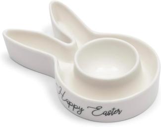 Riviera Maison Eierbecher Osterhase Weiß (12 cm) 558930