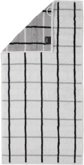 Handtuch NOBLESSE SQUARE (BL 50x100 cm) BL 50x100 cm weiß Handtücher