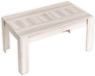 Skraut Home - Kai Ausziehbarer Tisch bis 200 cm - 76 x 140 x 90 cm - Für jeden Anlass - Grau - Ideal in Esszimmer oder Küche - Moderner Stil - Graues Holz