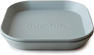 Mushie Mushie - 2 Square Sage plates