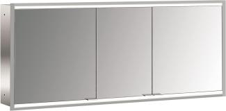 Emco prime 2 Lichtspiegelschrank, 1600 mm, 3 Türen, Unterputzmodell, IP 20, mit Lichtpaket, Ausführung: Glasrückwand verspiegelt - 949706058