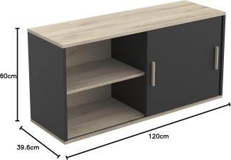 Demeyere Möbel 1 x 120 cm Werkstatt, 1 200x396x600MM