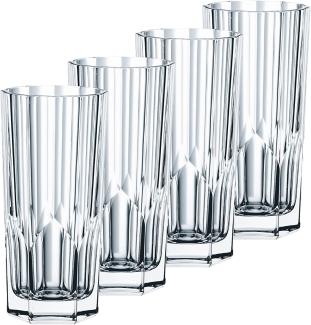 Spiegelau & Nachtmann 4-teiliges Longdrink-Set, Kristallglas, 309 ml, Aspen, 0092127-0