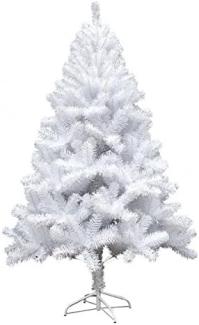 Weihnachtsbaum Christbaum Tanne Weiß künstlich 90cm