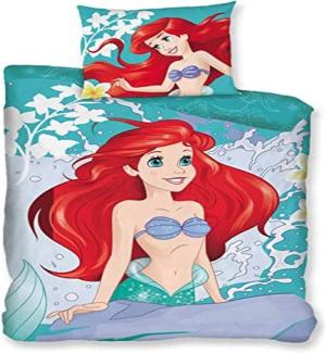 Disney Bettbezug Ariel Mädchen 140 x 200 cm Baumwolle blau