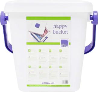 Bambino Mio Vital Innovations BKLBM6 Nappy bucket - Windeleimer