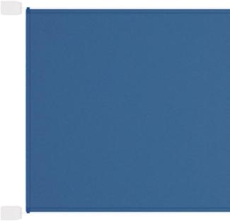 vidaXL Senkrechtmarkise Blau 200x360 cm Oxford-Gewebe