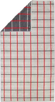Duschtuch NOBLESSE SQUARE (BL 80x150 cm) BL 80x150 cm grau Badetuch Handtuch Handtücher Saunatuch Strandtuch