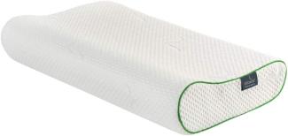 Pillowise Nackenstützkissen – Füllung mit 100% Memory Schaum, Tencel Bezug, waschbar : Grün